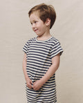 The Little Boxy Crew. Novelty -- Vintage Blue Stripe