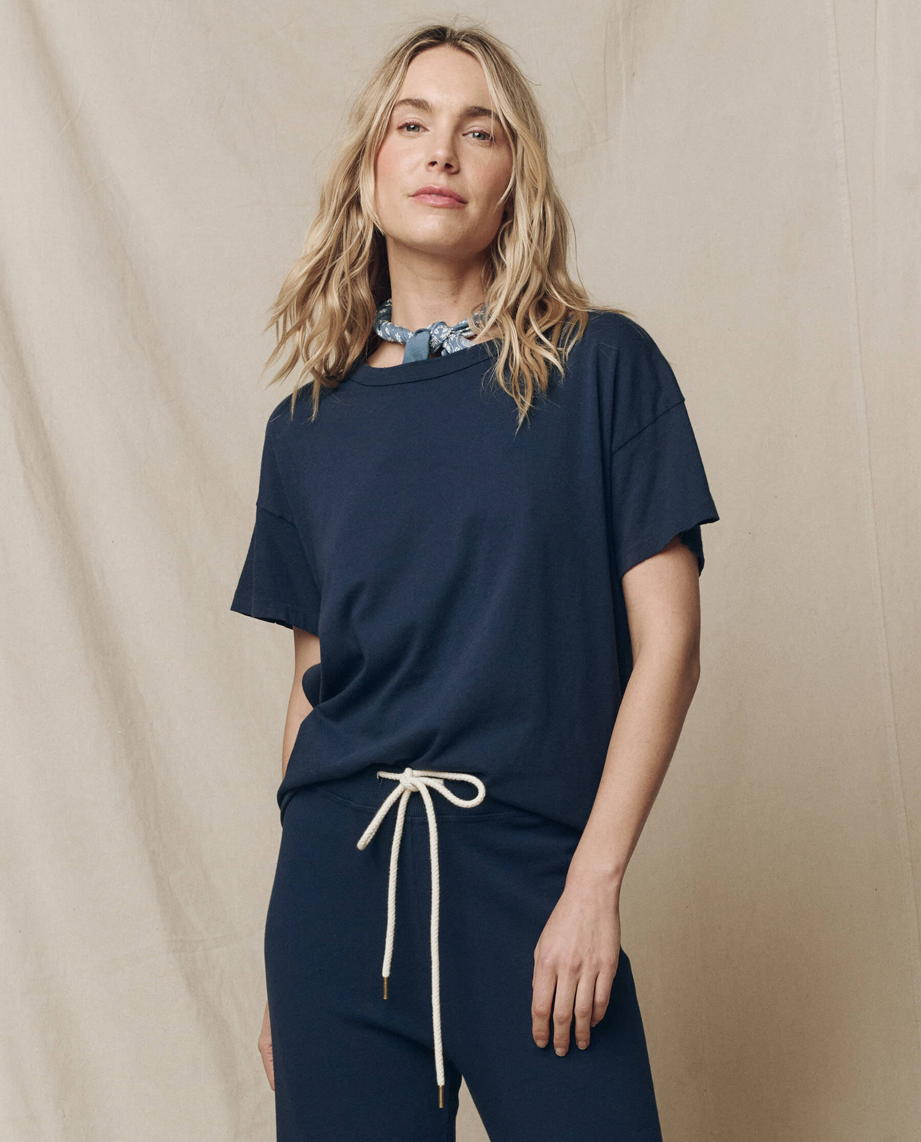 The Boxy Crew. Solid -- True Navy