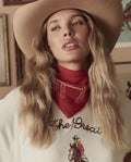 The Stetson Western Bandana. -- Red