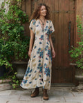 The Laurel Dress. -- Sungold Floral