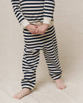 The Little Stadium Sweatpant. Novelty -- Navy Sailor Stripe