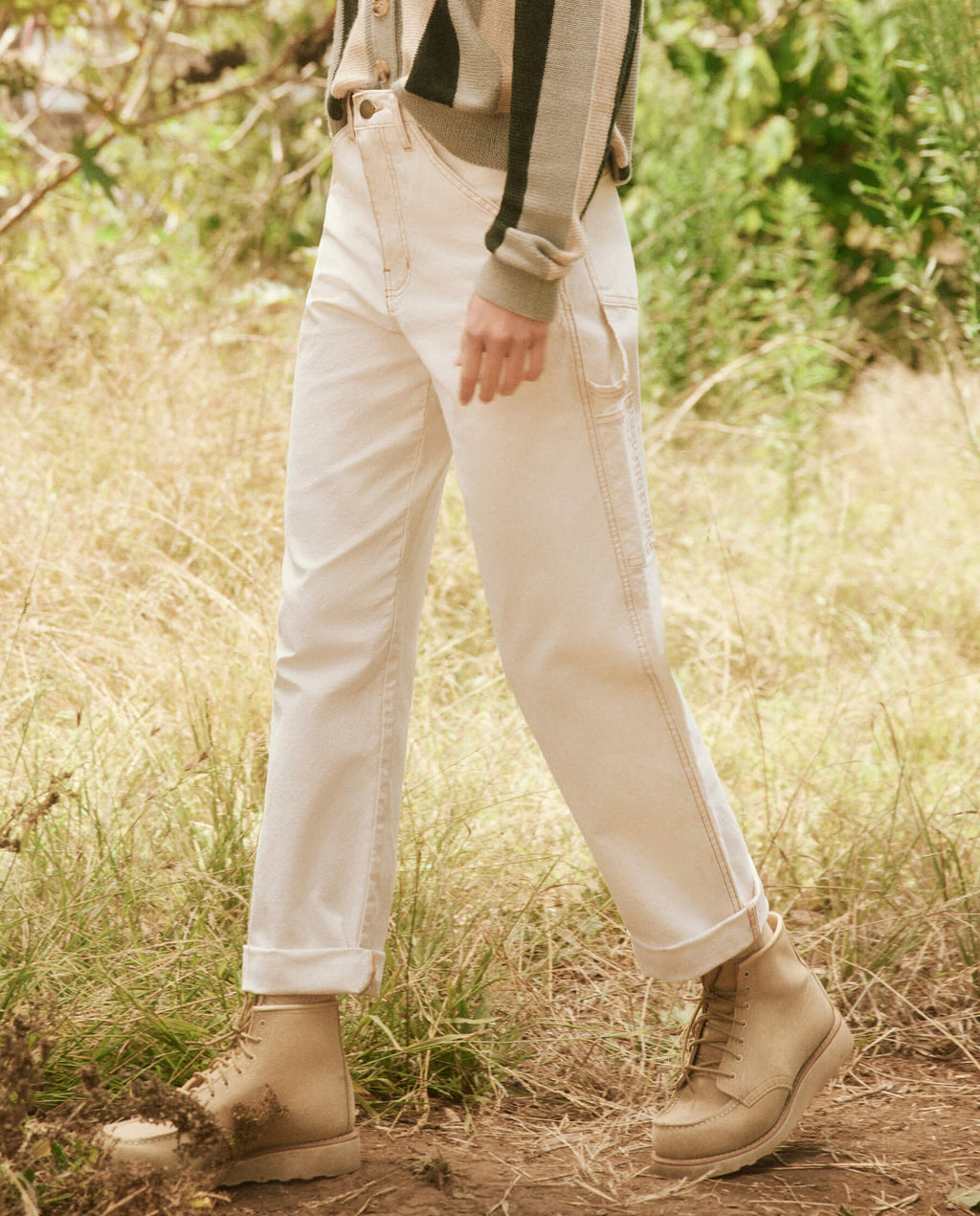 The Carpenter Pant. -- Natural