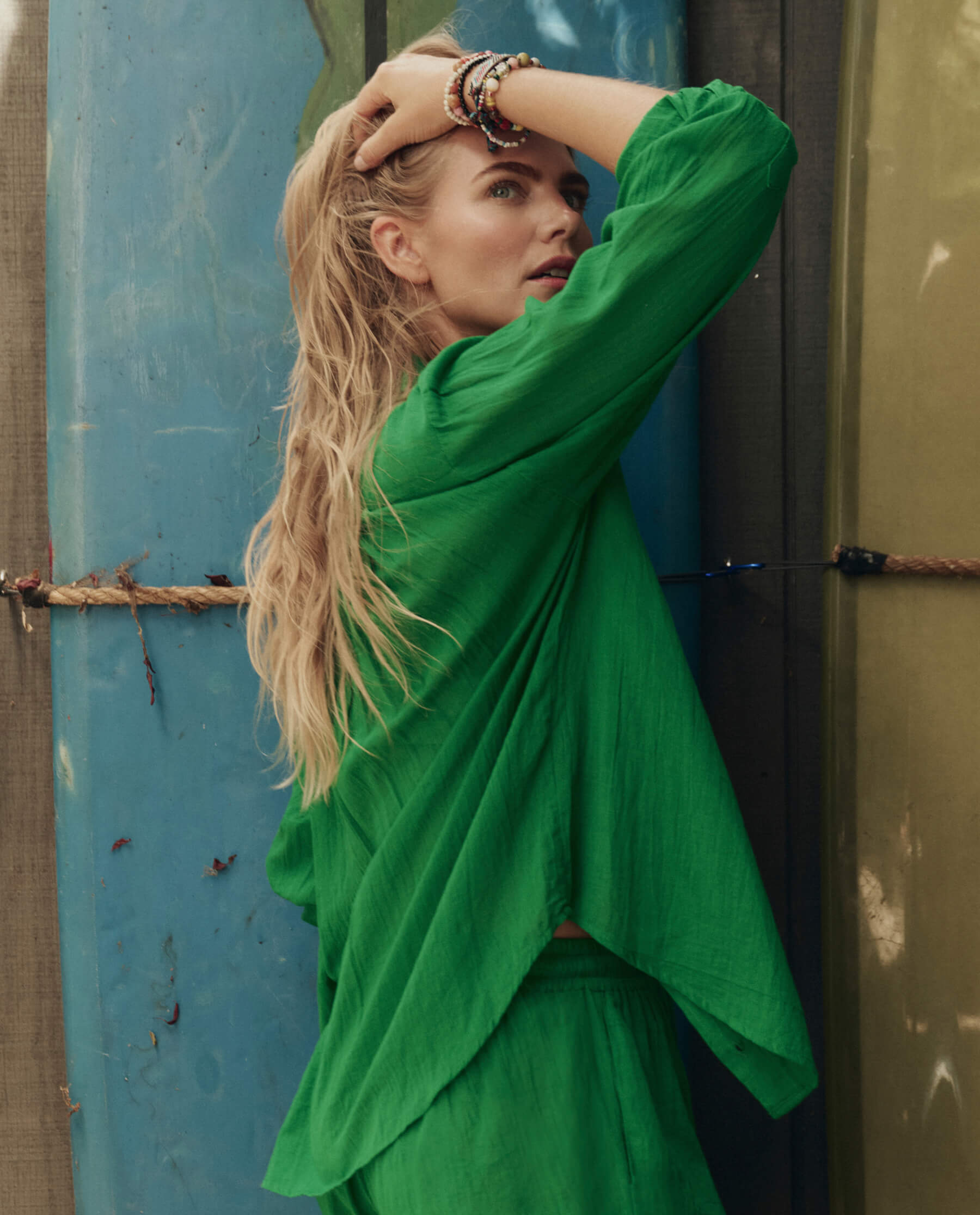 The Cove Shirt. -- Bright Sprig
