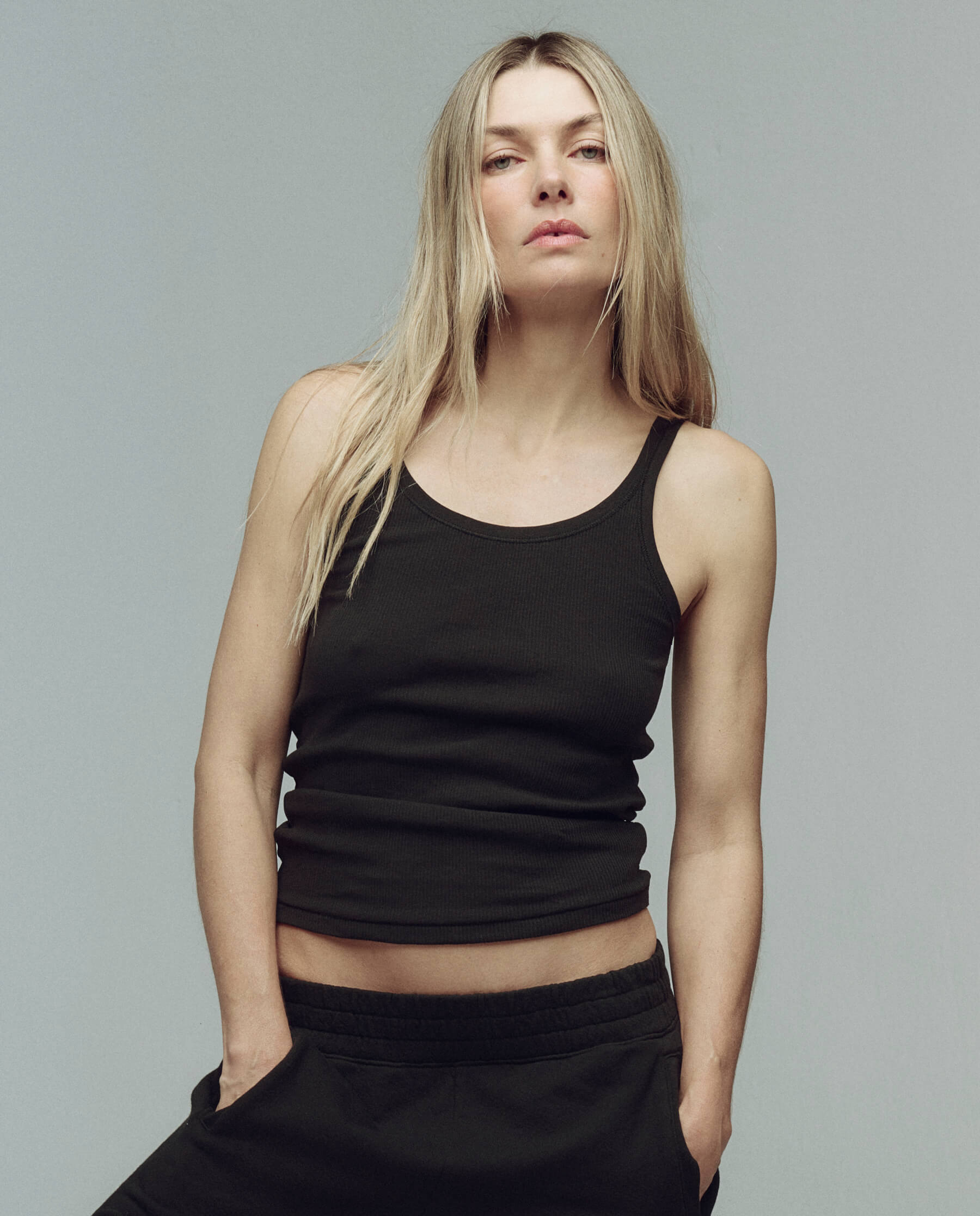 The Baby Rib Tank. -- Almost Black