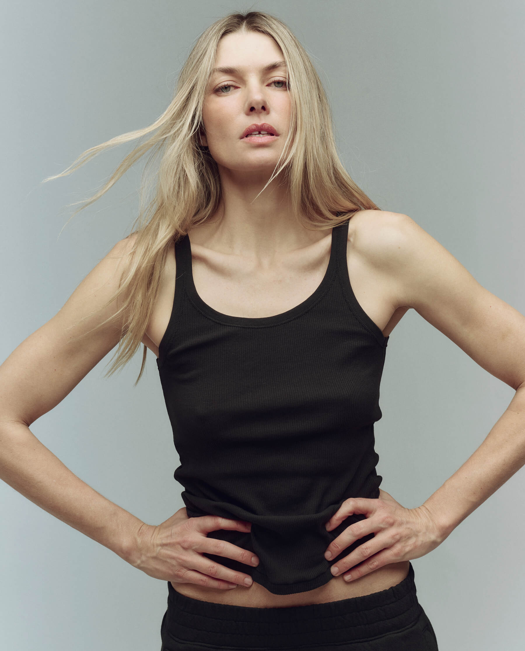 The Baby Rib Tank. -- Almost Black
