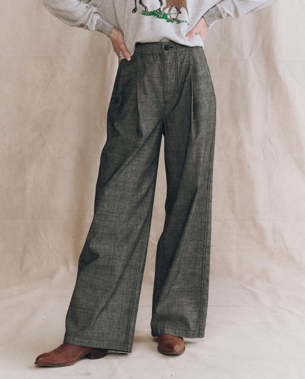 The Sawyer Pant. -- Smoke Wash