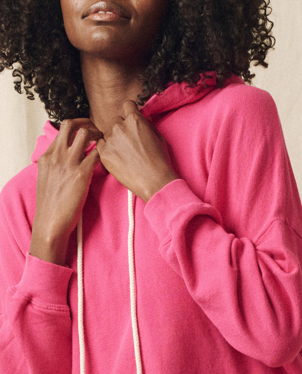The Teammate Hoodie. Solid -- Fuchsia