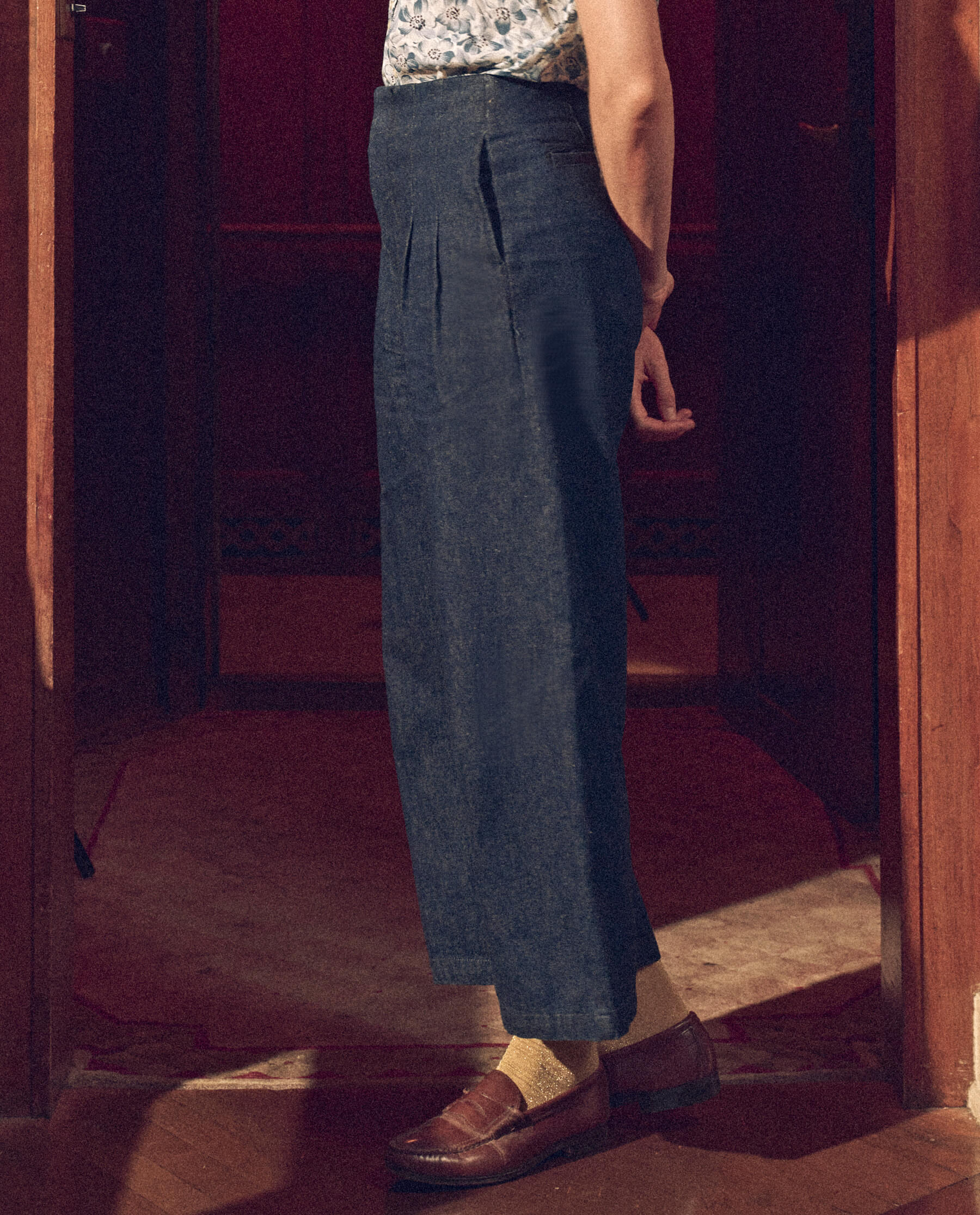 The Sculpted Trouser. -- Rinse Wash