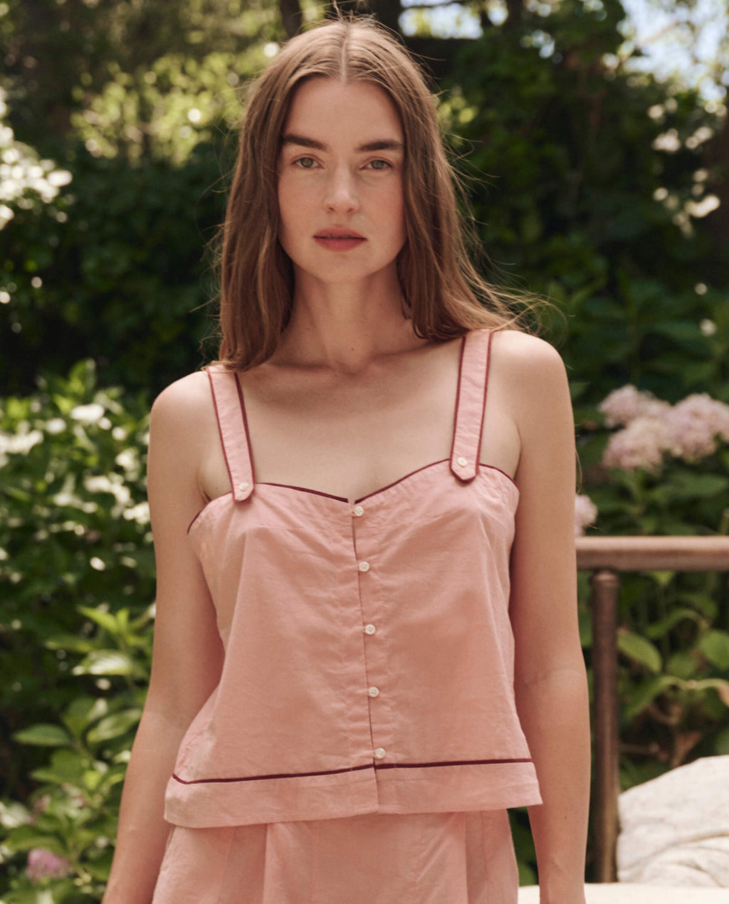 The Western Sleep Cami. -- Rose Bloom