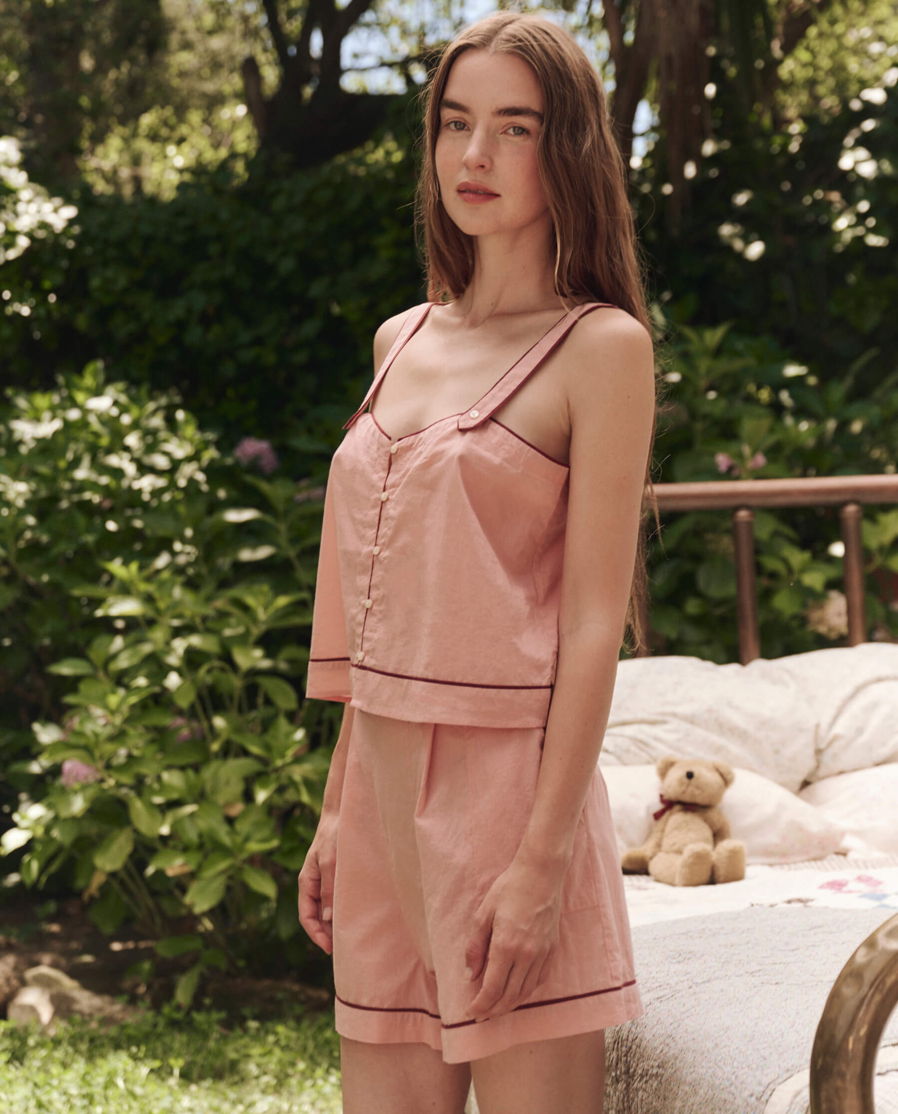 The Western Sleep Cami. -- Rose Bloom
