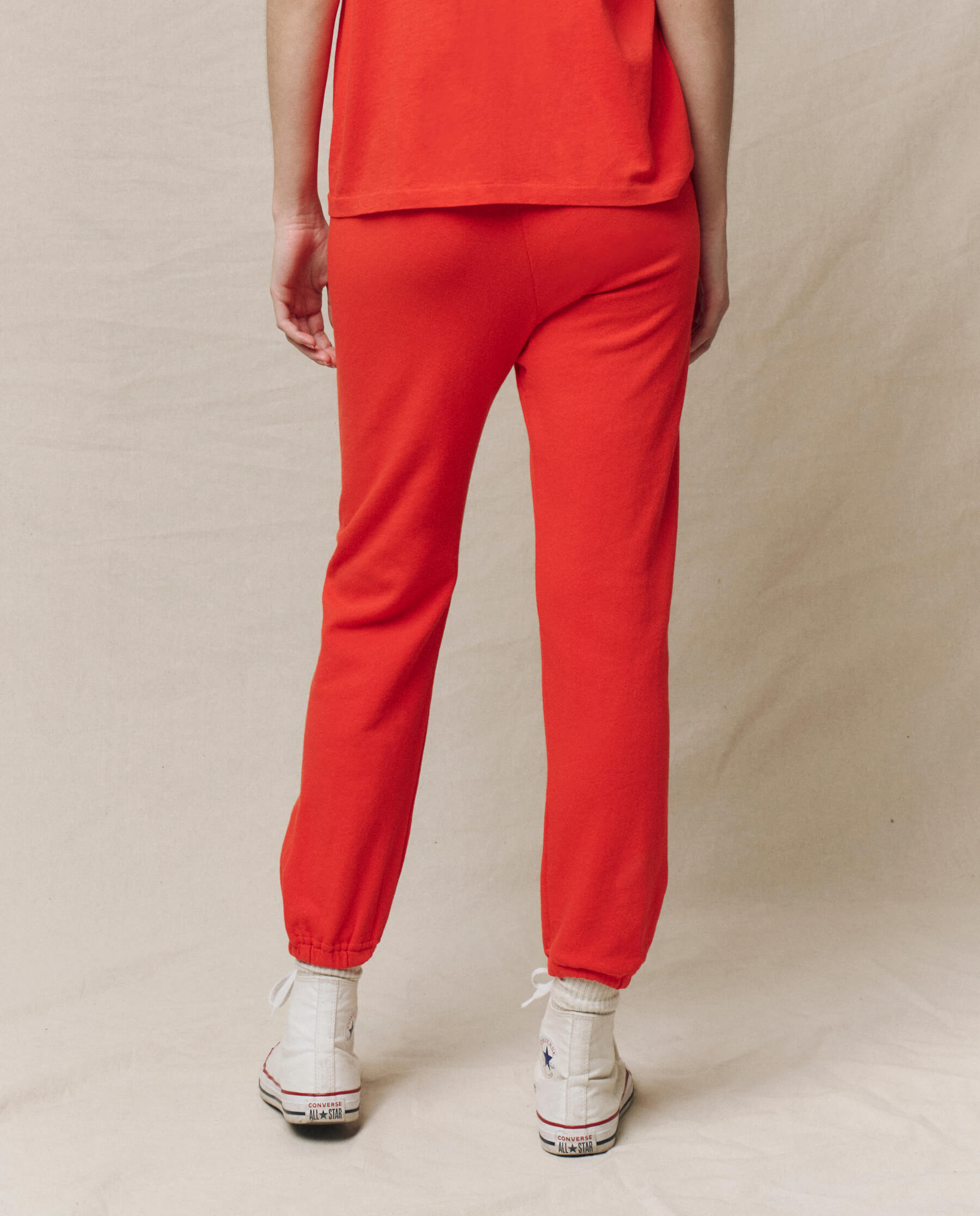 The Stadium Sweatpant. Solid -- Tart