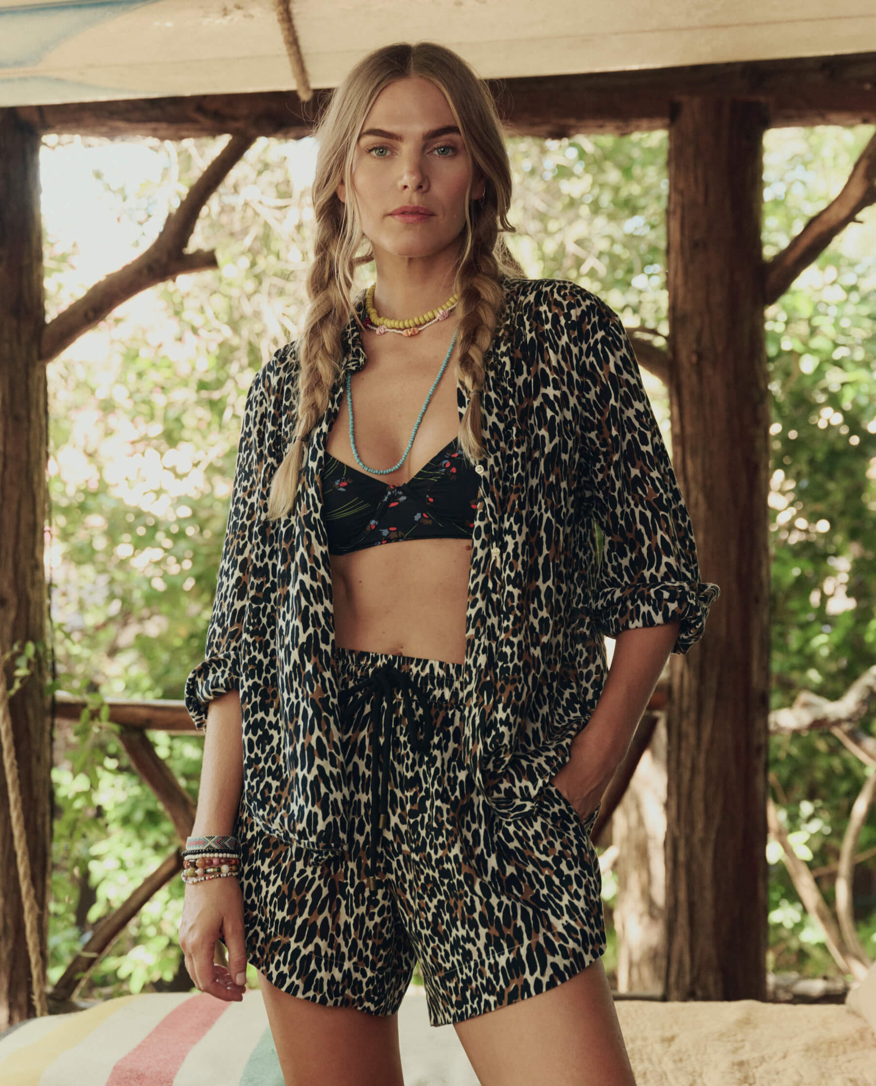 The Cove Shirt. -- Leopard