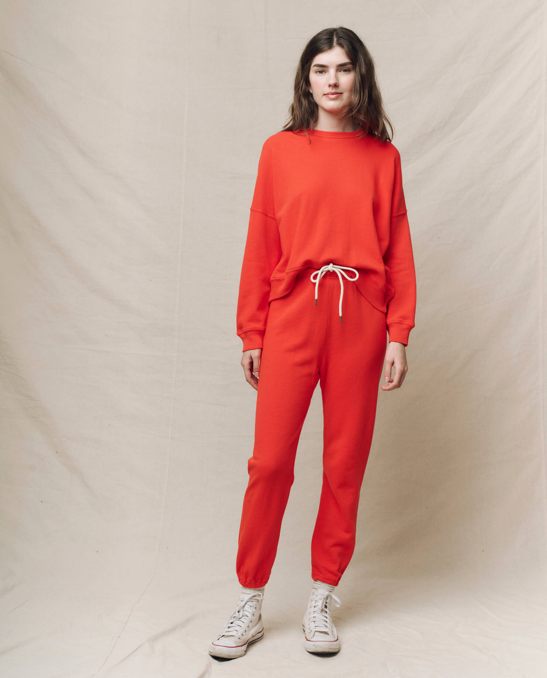 The Stadium Sweatpant. Solid -- Tart