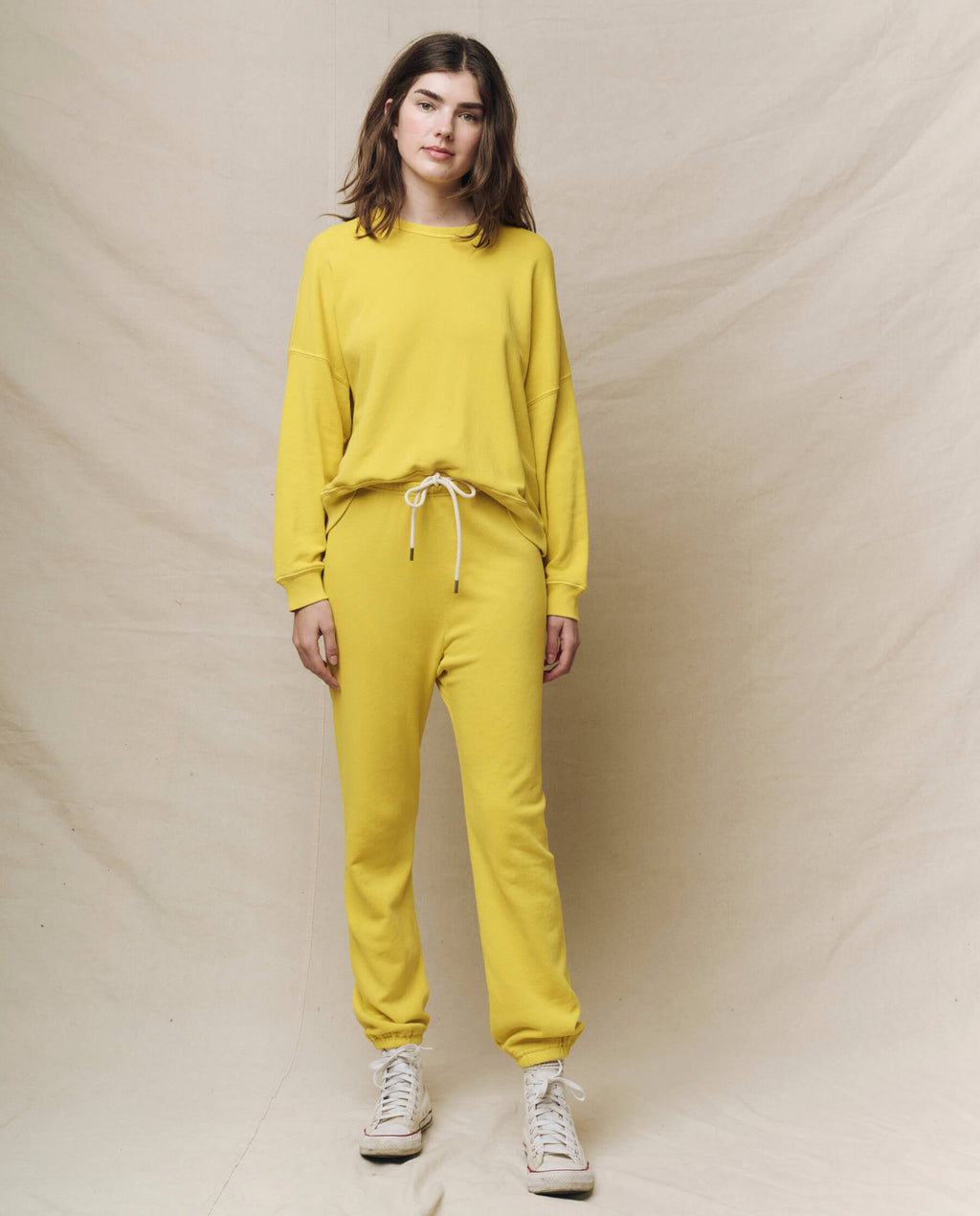 The Stadium Sweatpant. Solid -- Daffodil