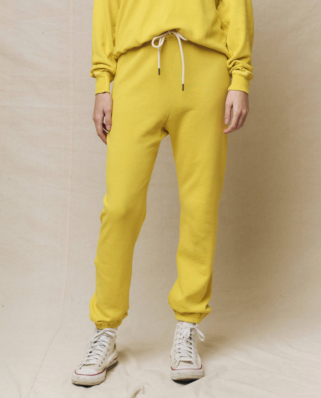 The Stadium Sweatpant. Solid -- Daffodil
