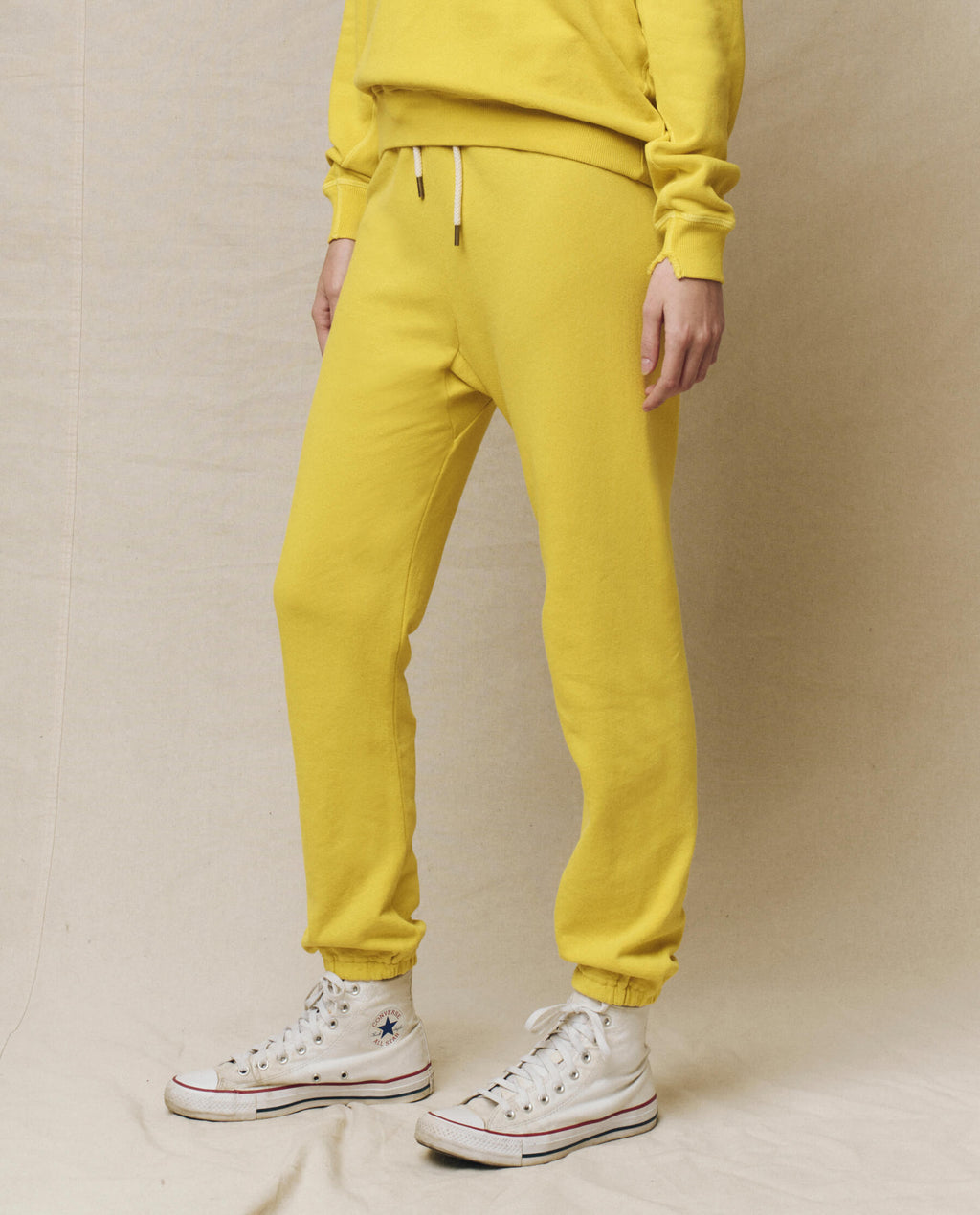 The Stadium Sweatpant. Solid -- Daffodil