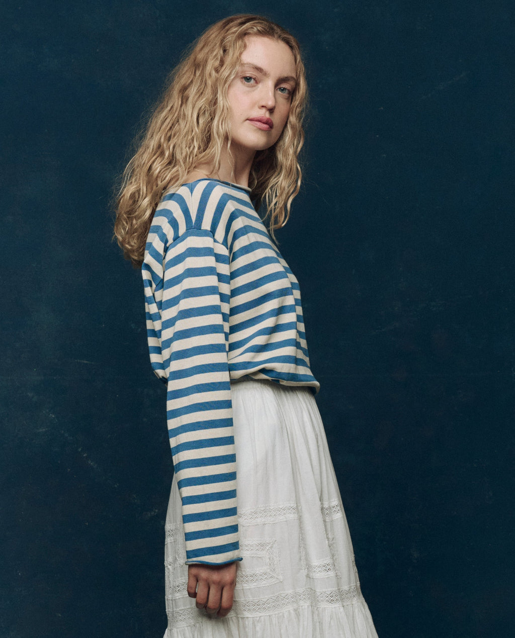 The Sailor Sweater. -- Sea Blue