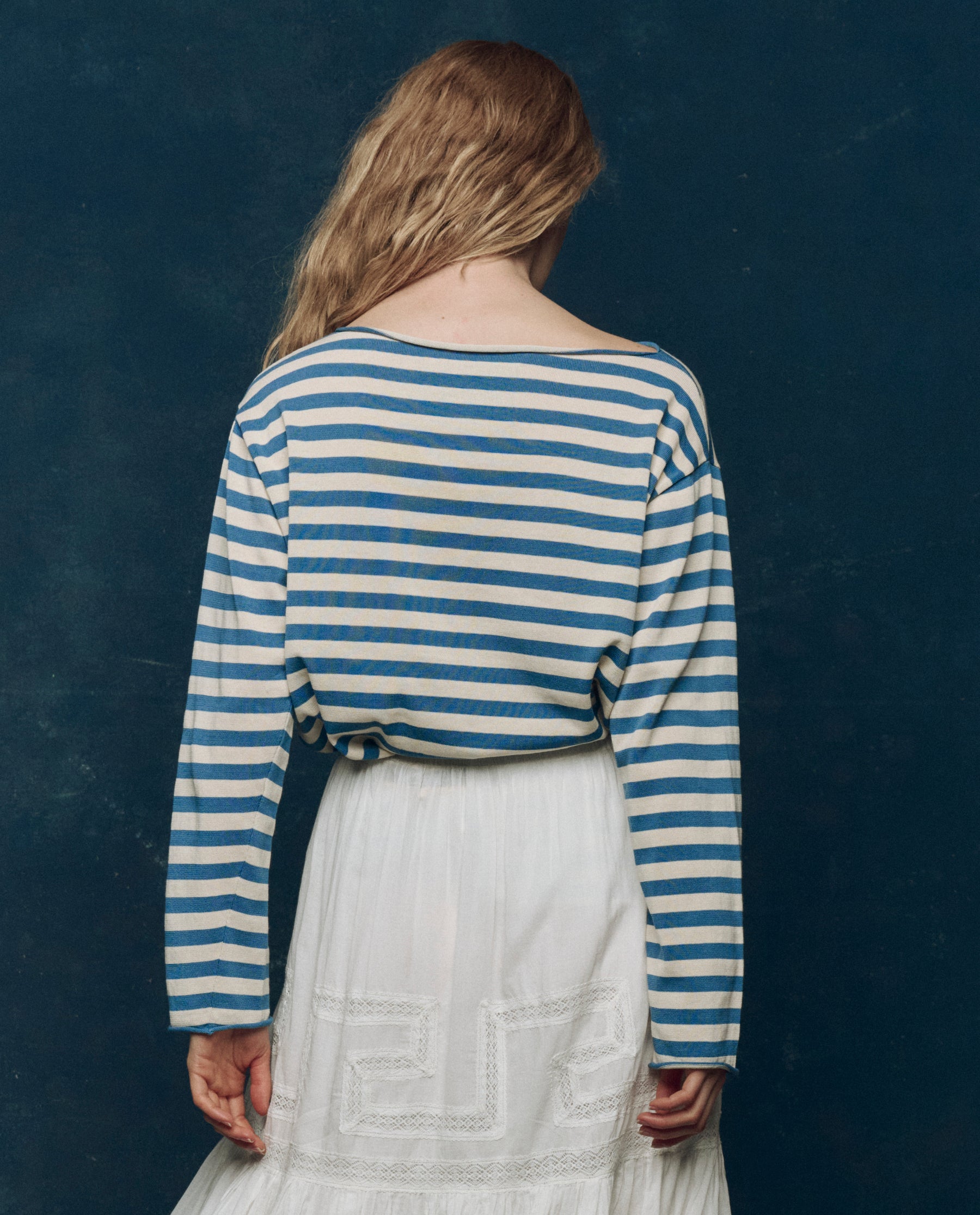 The Sailor Sweater. -- Sea Blue