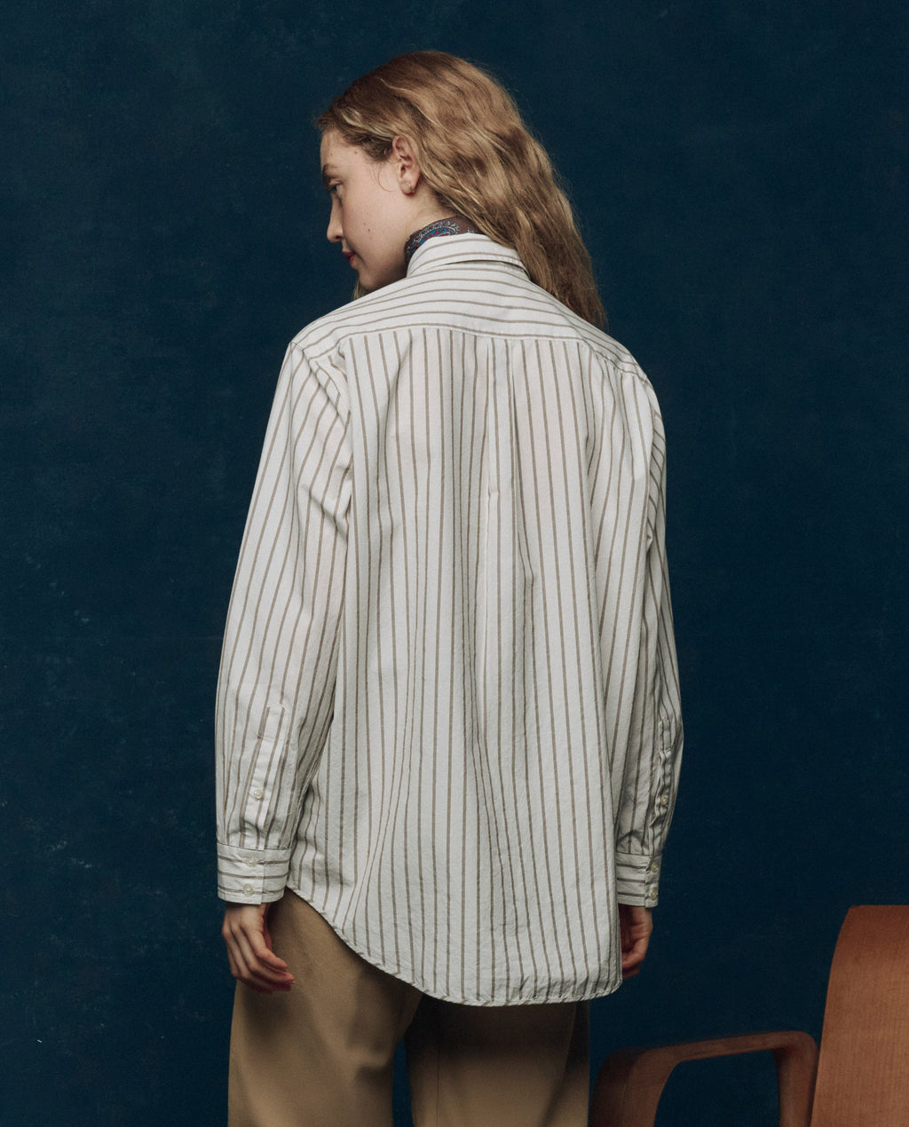 The Menswear Button Up. -- Ivy League Stripe