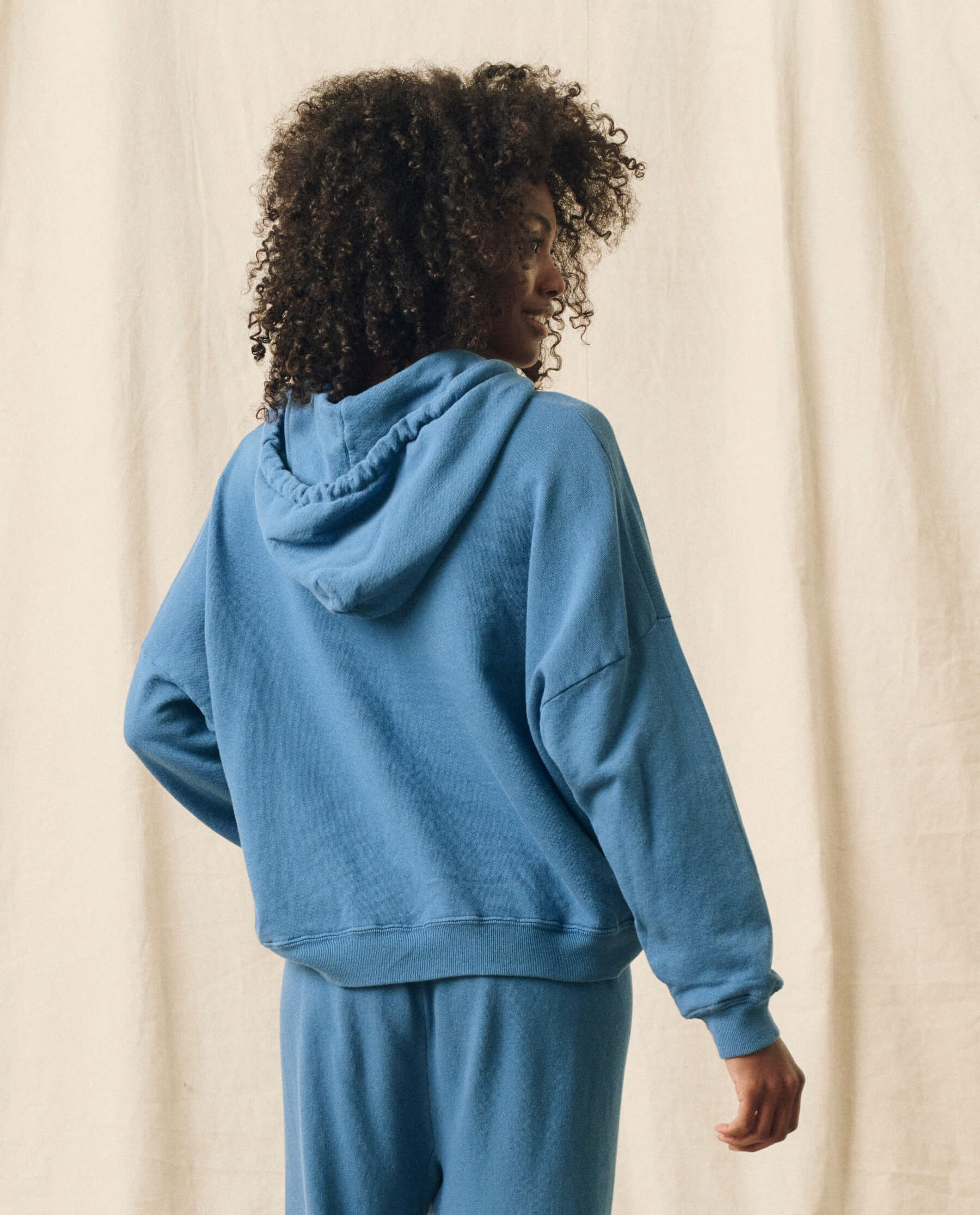 The Teammate Hoodie. Solid -- Glacier Blue