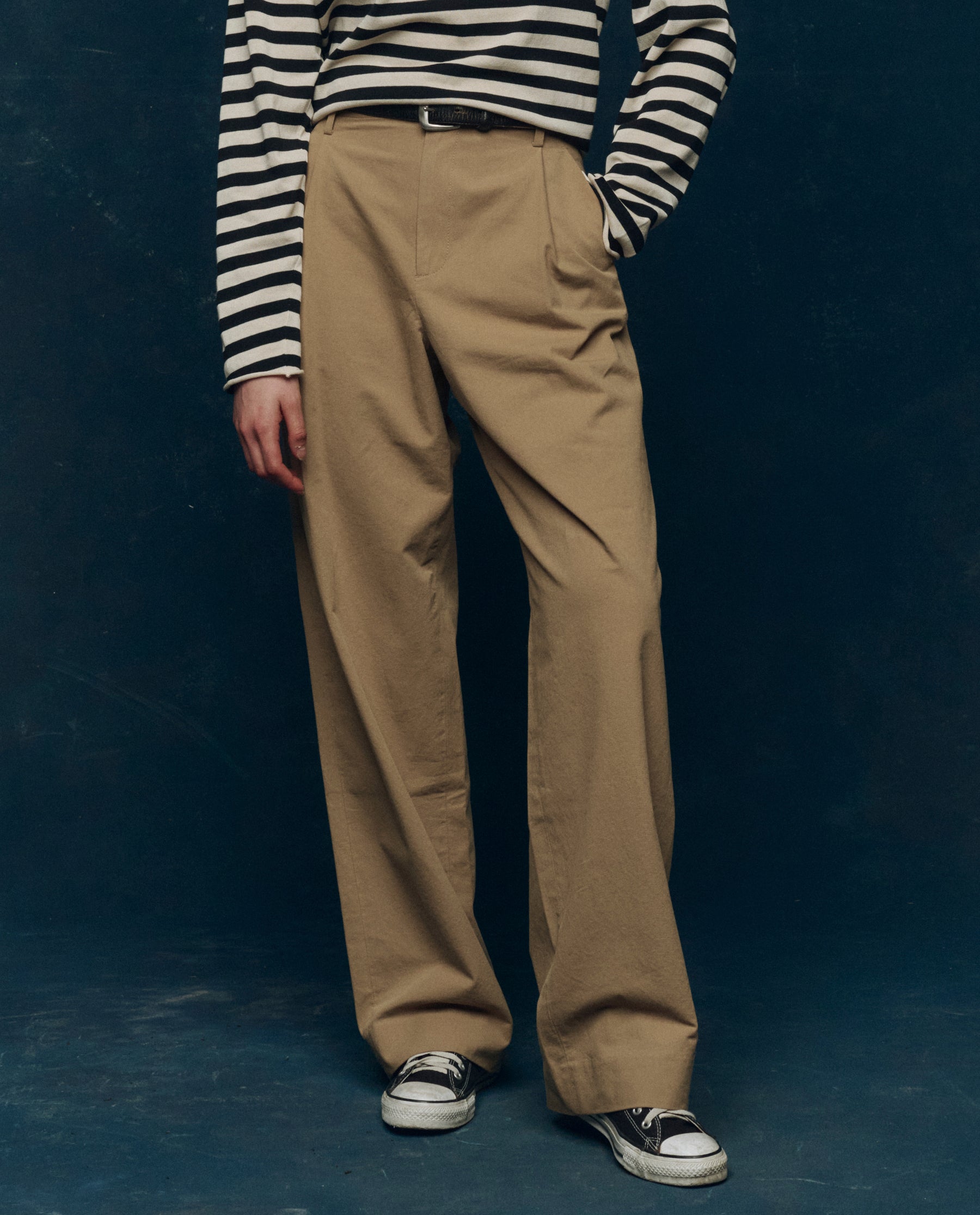 The Menswear Trouser. -- Khaki