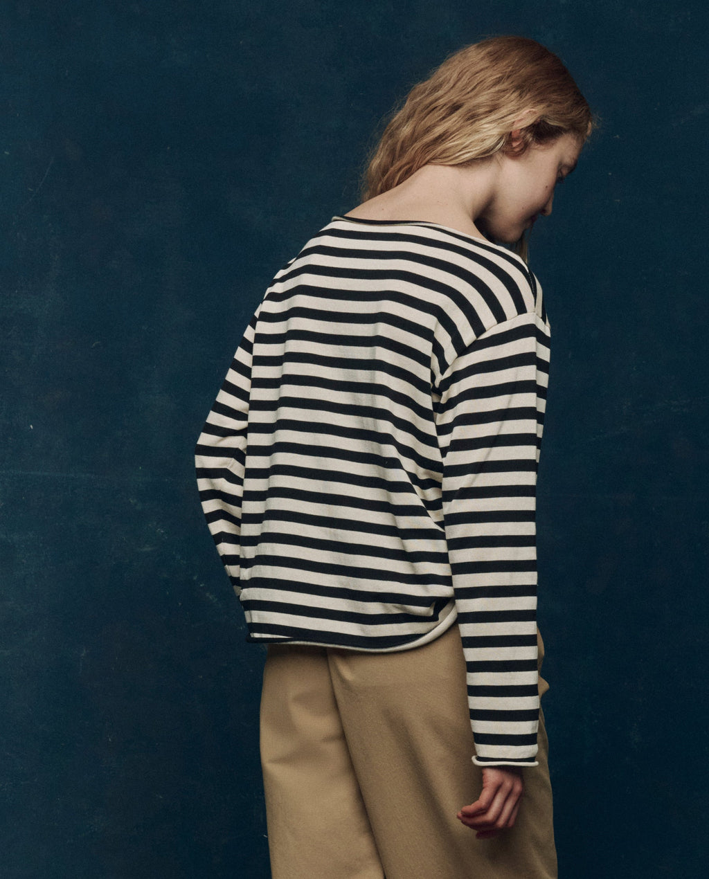 The Sailor Sweater. -- Black Stripe