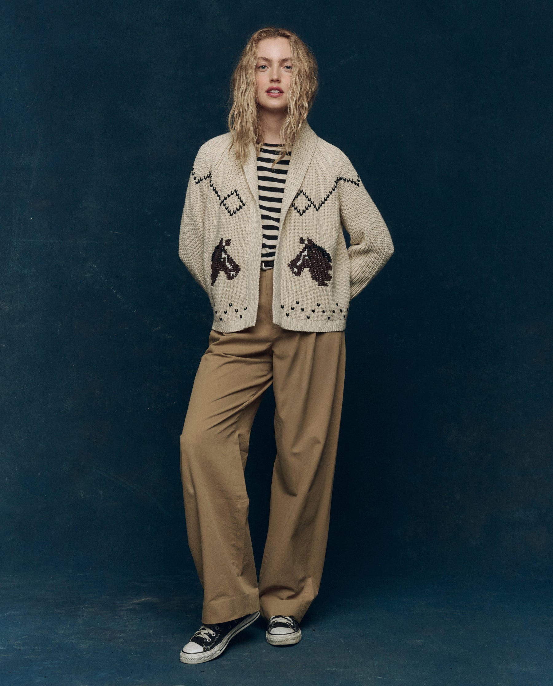 The Menswear Trouser. -- Khaki