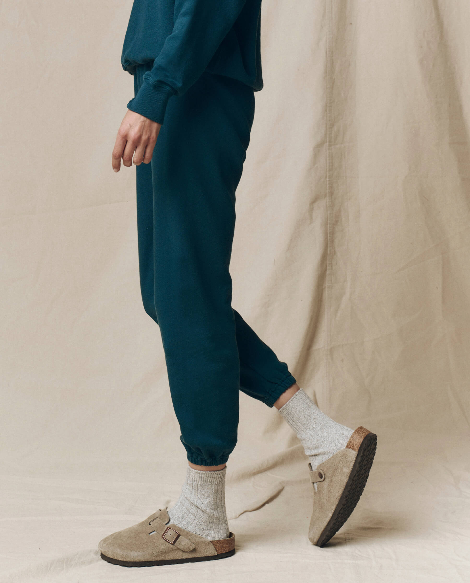The Stadium Sweatpant. Solid -- Dark Slate