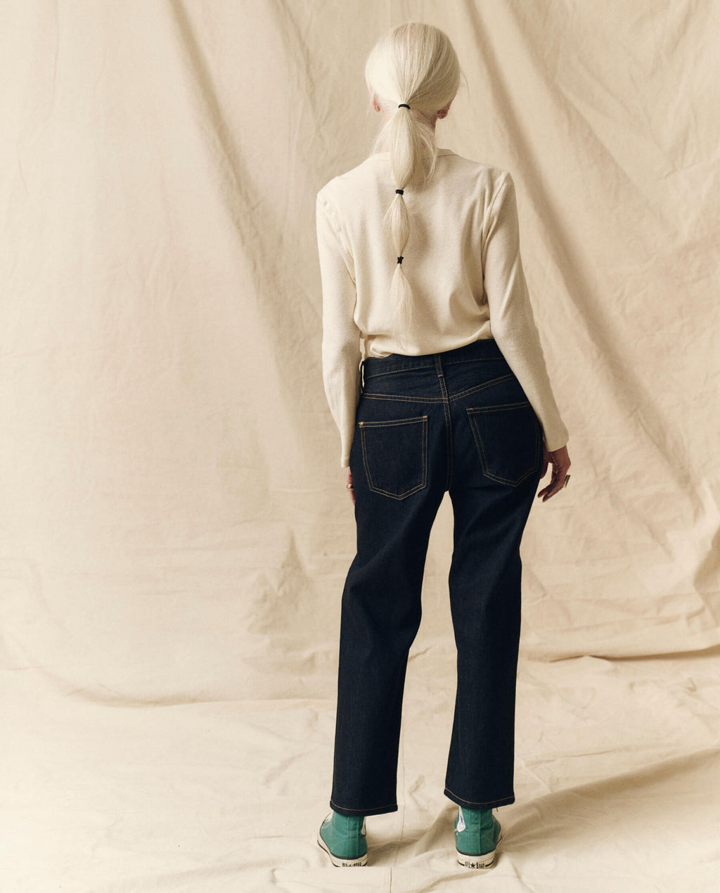 The Recycled Rib Slim Henley. -- Snow