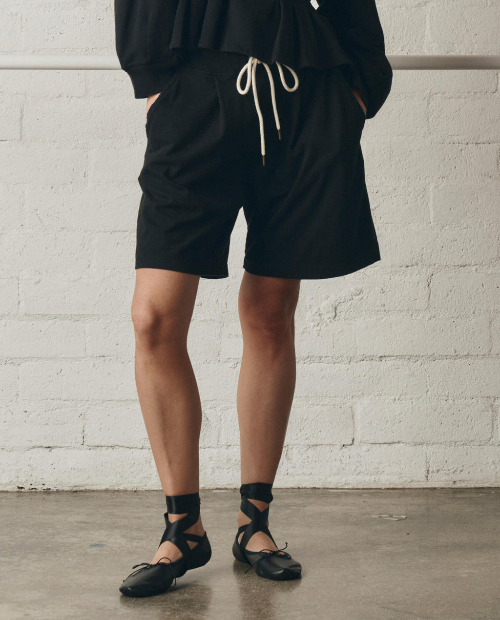 The Relaxed Sport Short. -- True Black