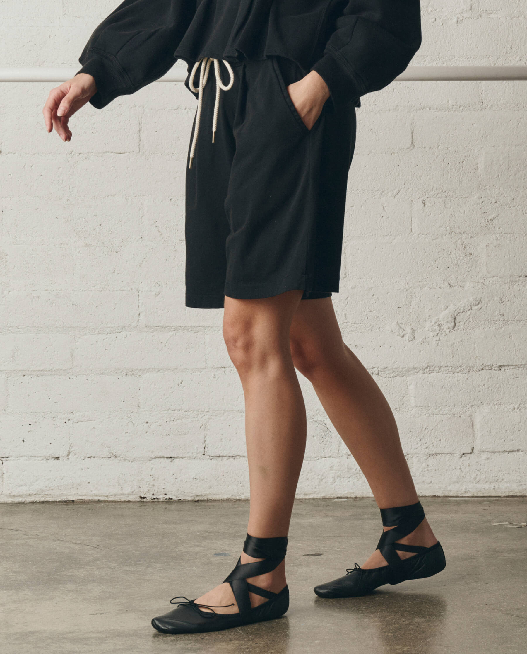 The Relaxed Sport Short. -- True Black