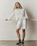 The Relaxed Sport Short. -- True White