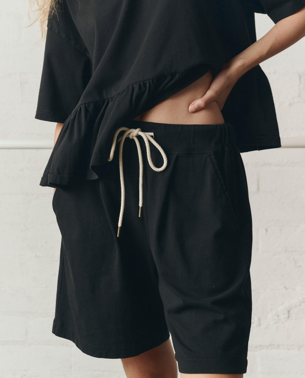 The Relaxed Sport Short. -- True Black