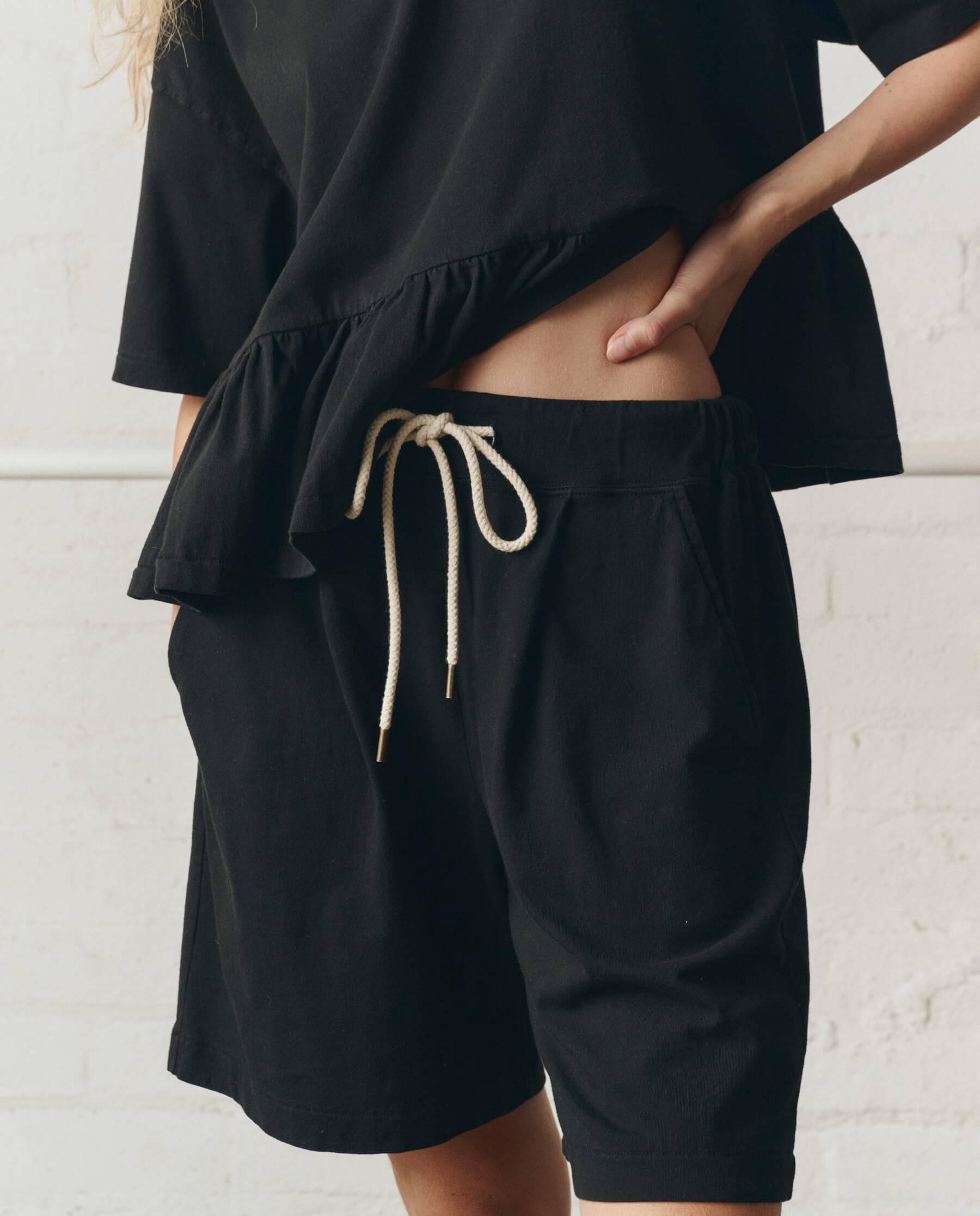 The Relaxed Sport Short. -- True Black