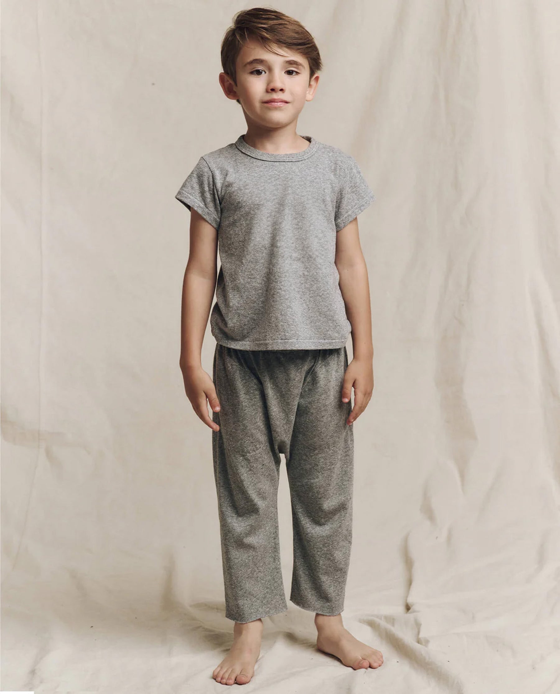 The Little Boxy Crew. Solid  -- Heather Grey