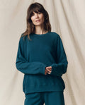 The Slouch Sweatshirt. Solid -- Dark Slate