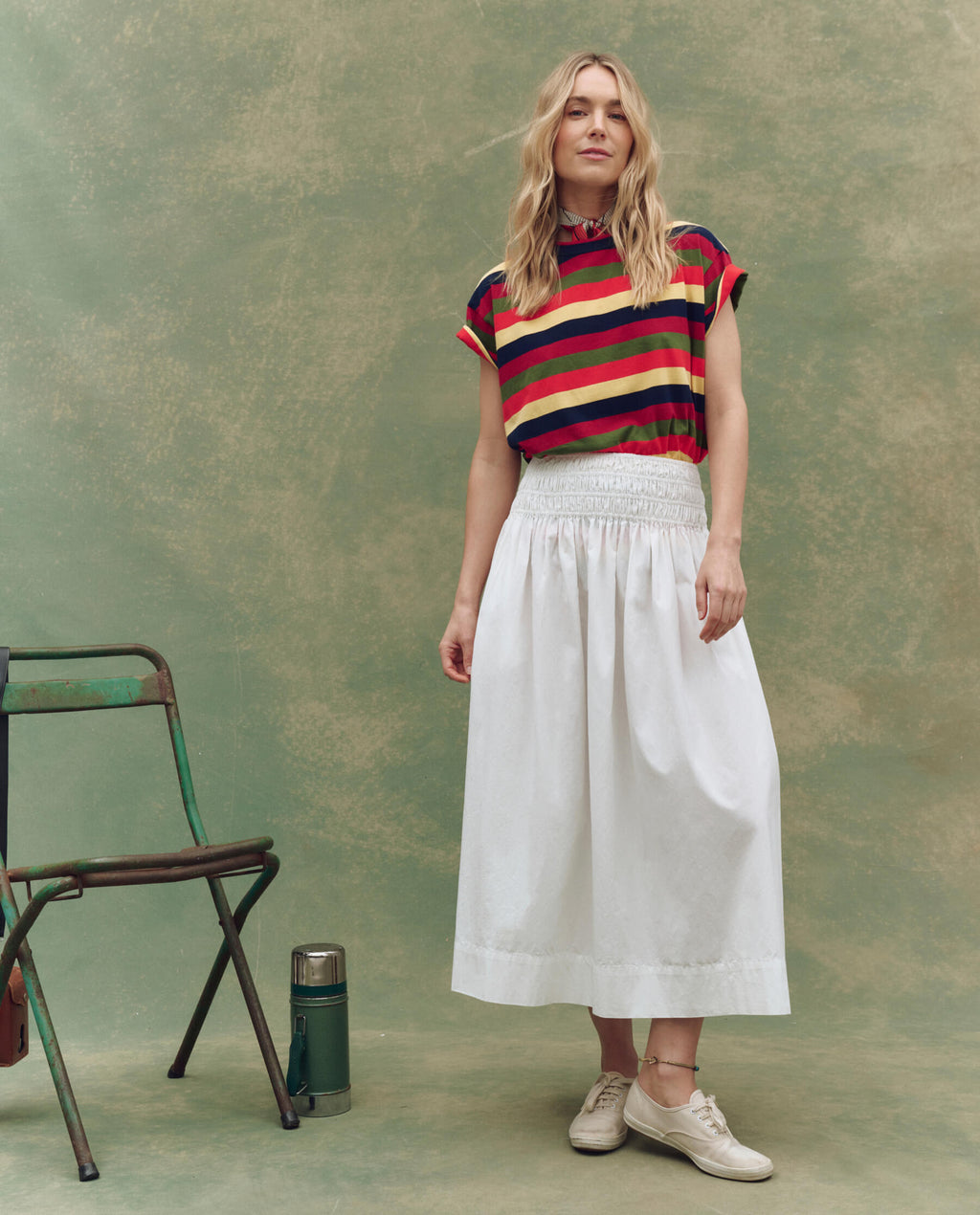 The Viola Skirt. -- White