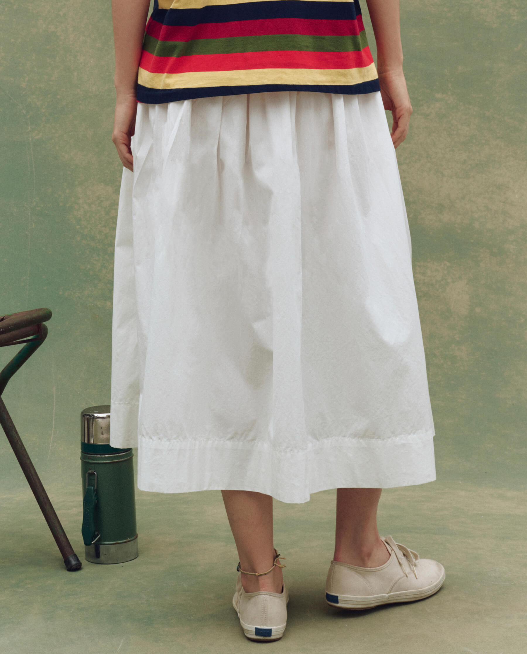 The Viola Skirt. -- White