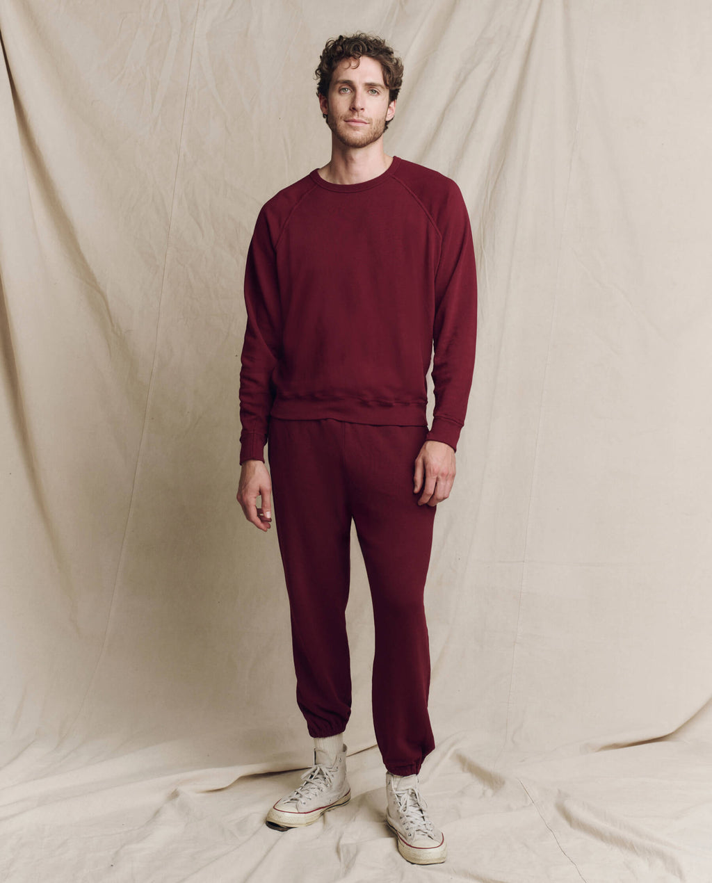 The Men's Stadium Sweatpant. Solid -- Plum