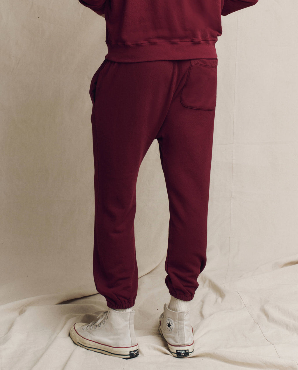 The Men's Stadium Sweatpant. Solid -- Plum