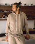 The Men's Gym Drawstring Hoodie. -- Fawn