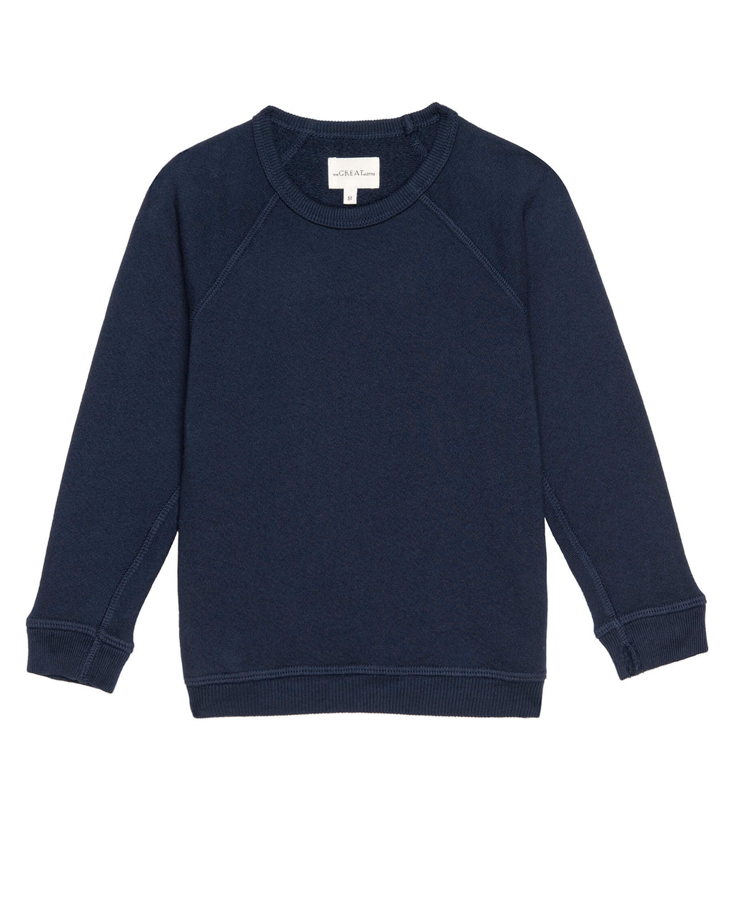 The Little College Sweatshirt. Solid -- True Navy