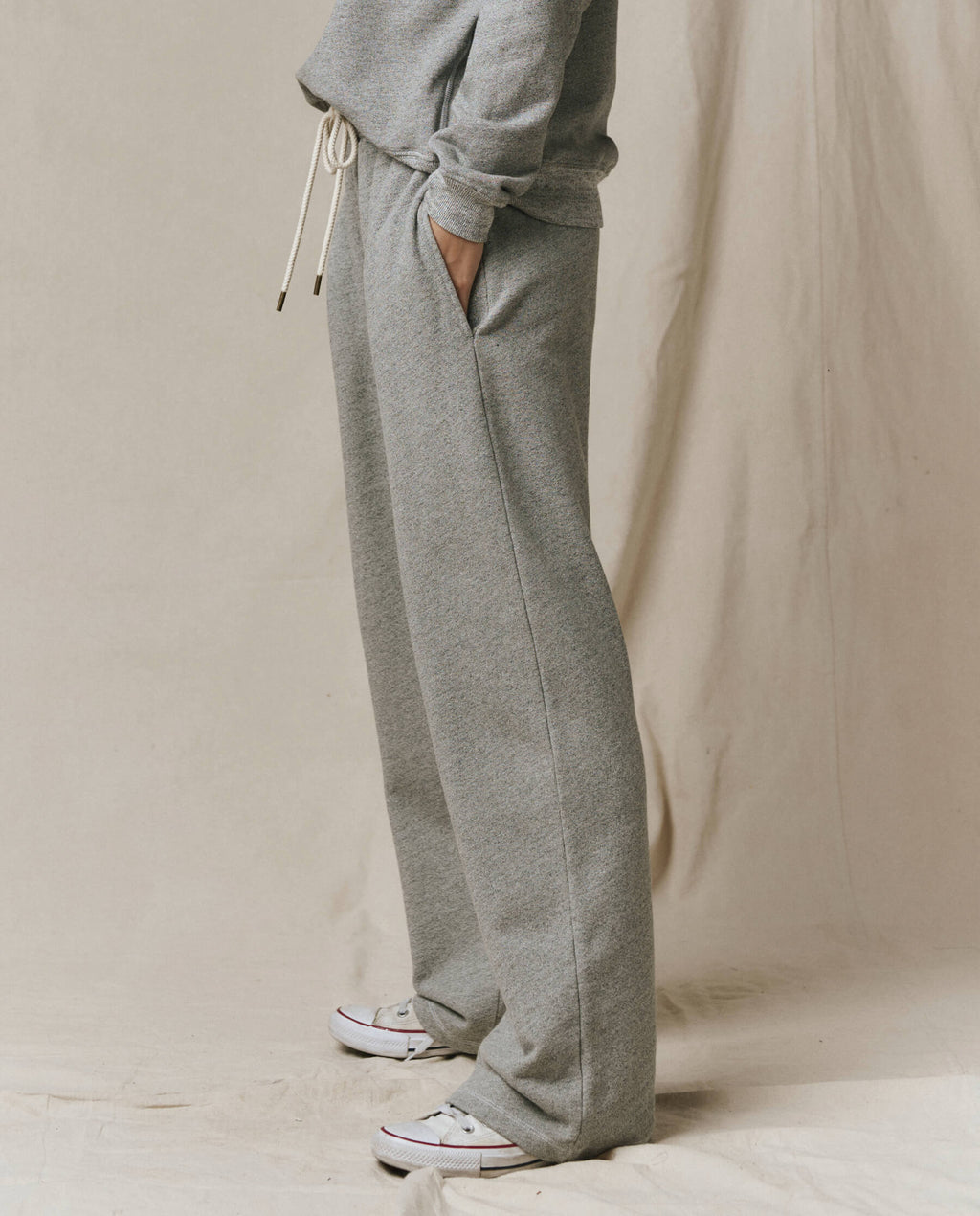 The Horseshoe Sweatpant. Solid -- Varsity Grey