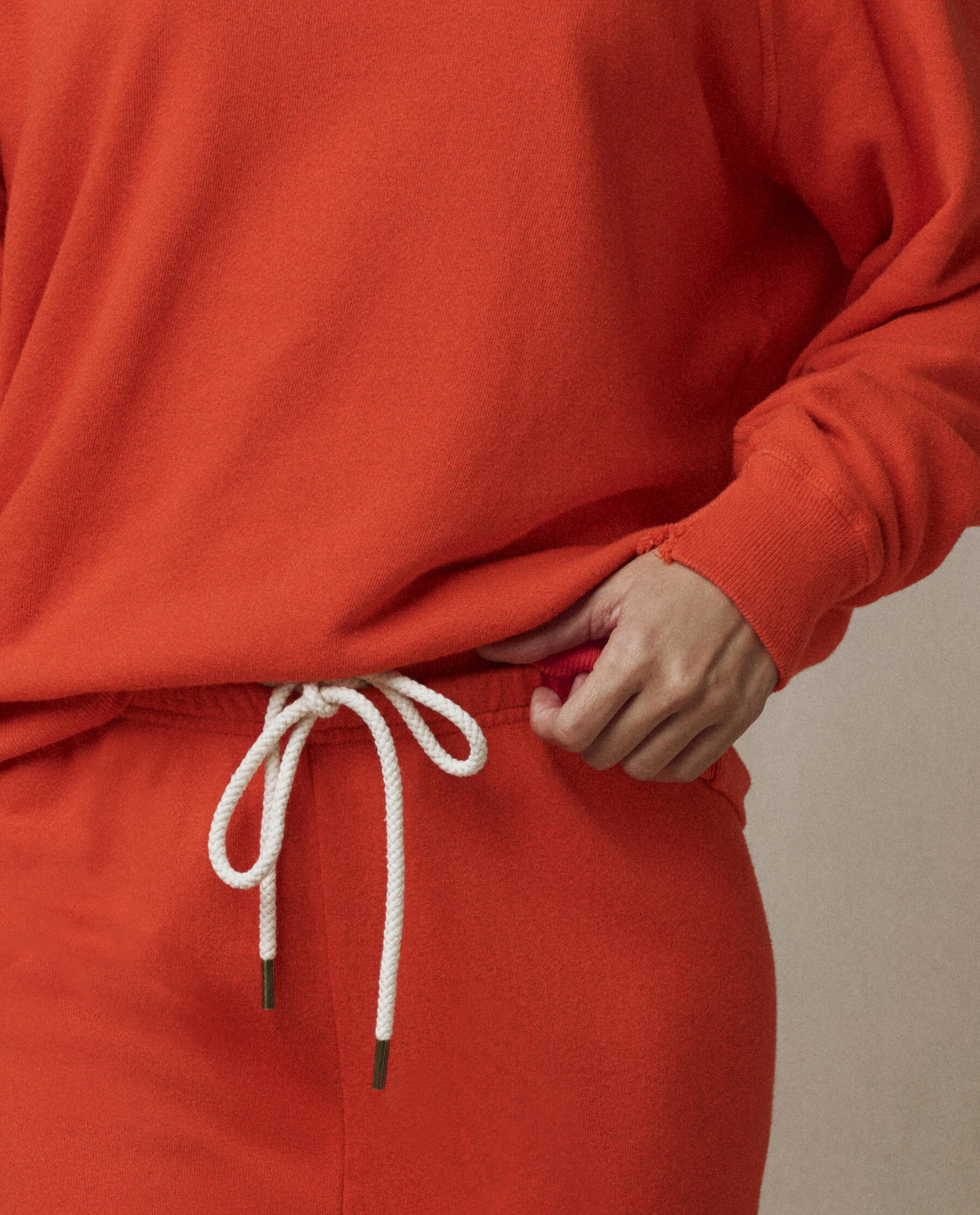 The Stadium Sweatpant. Solid -- Persimmon