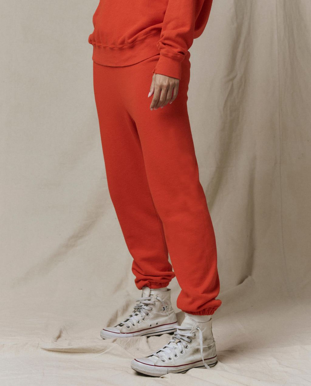 The Stadium Sweatpant. Solid -- Persimmon
