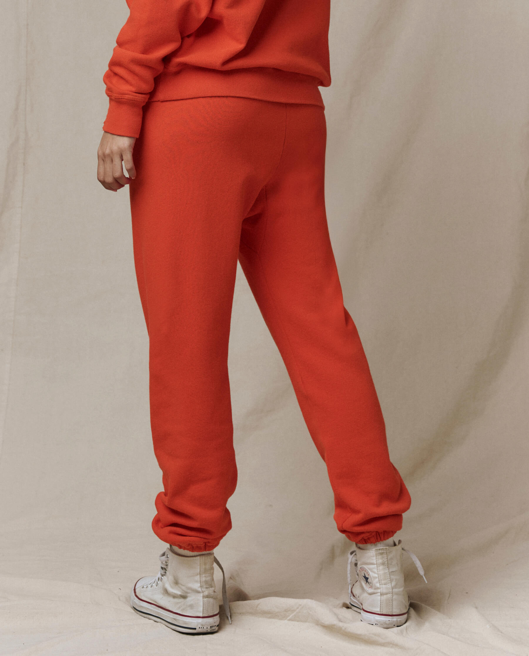 The Stadium Sweatpant. Solid -- Persimmon