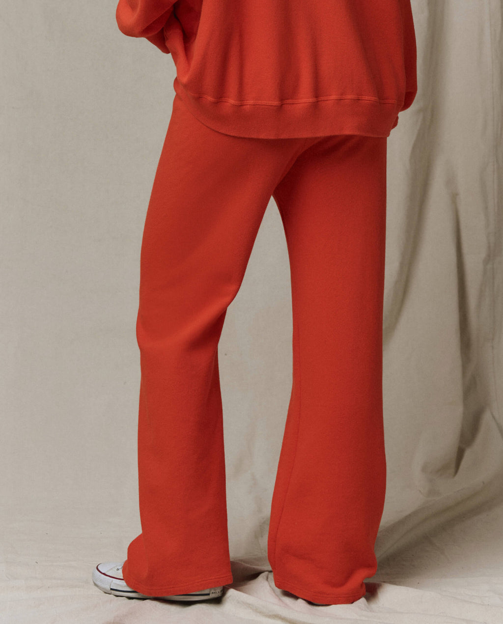 The Lap Sweatpant. Solid -- Persimmon
