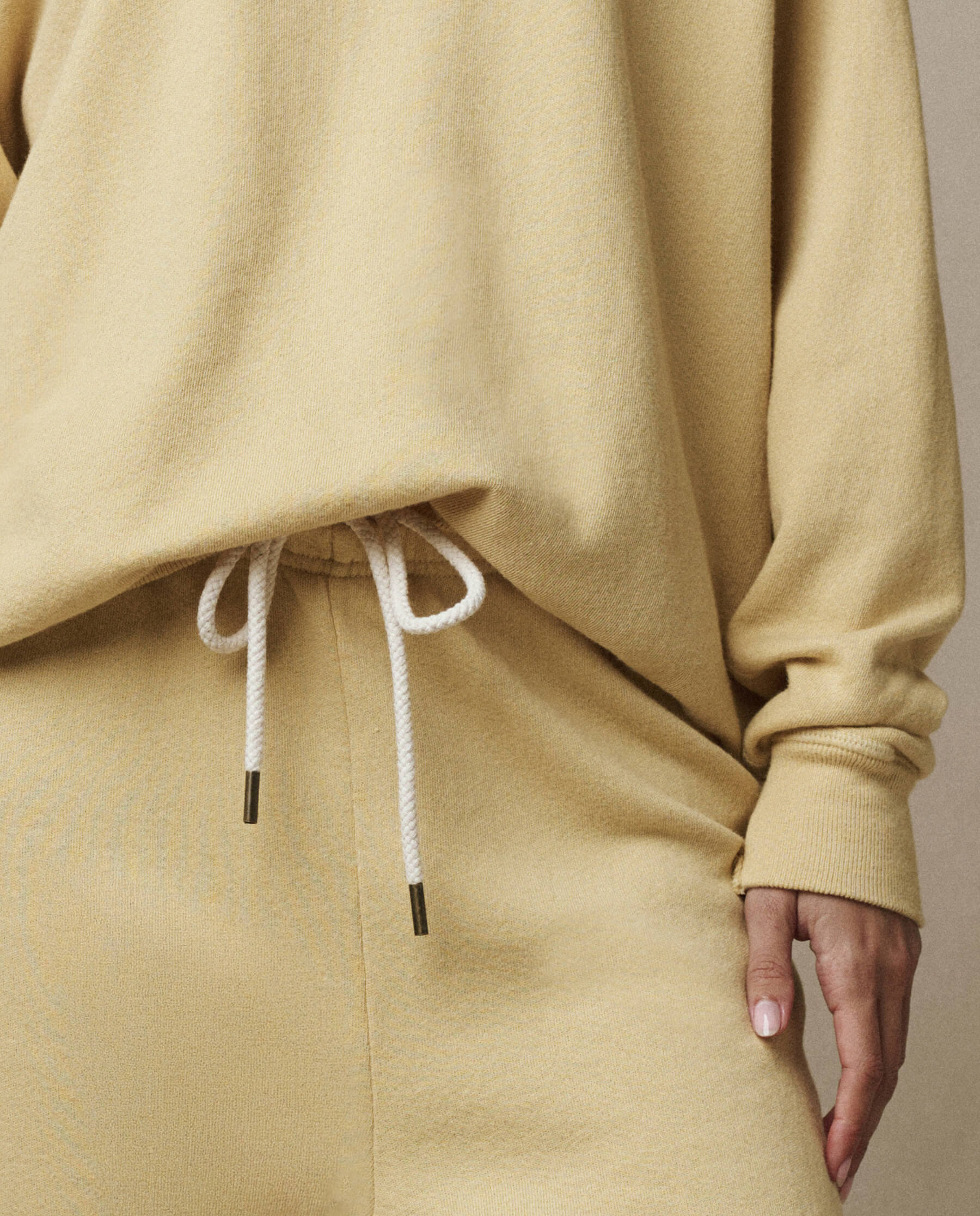 The Stadium Sweatpant. Solid -- Butter Yellow
