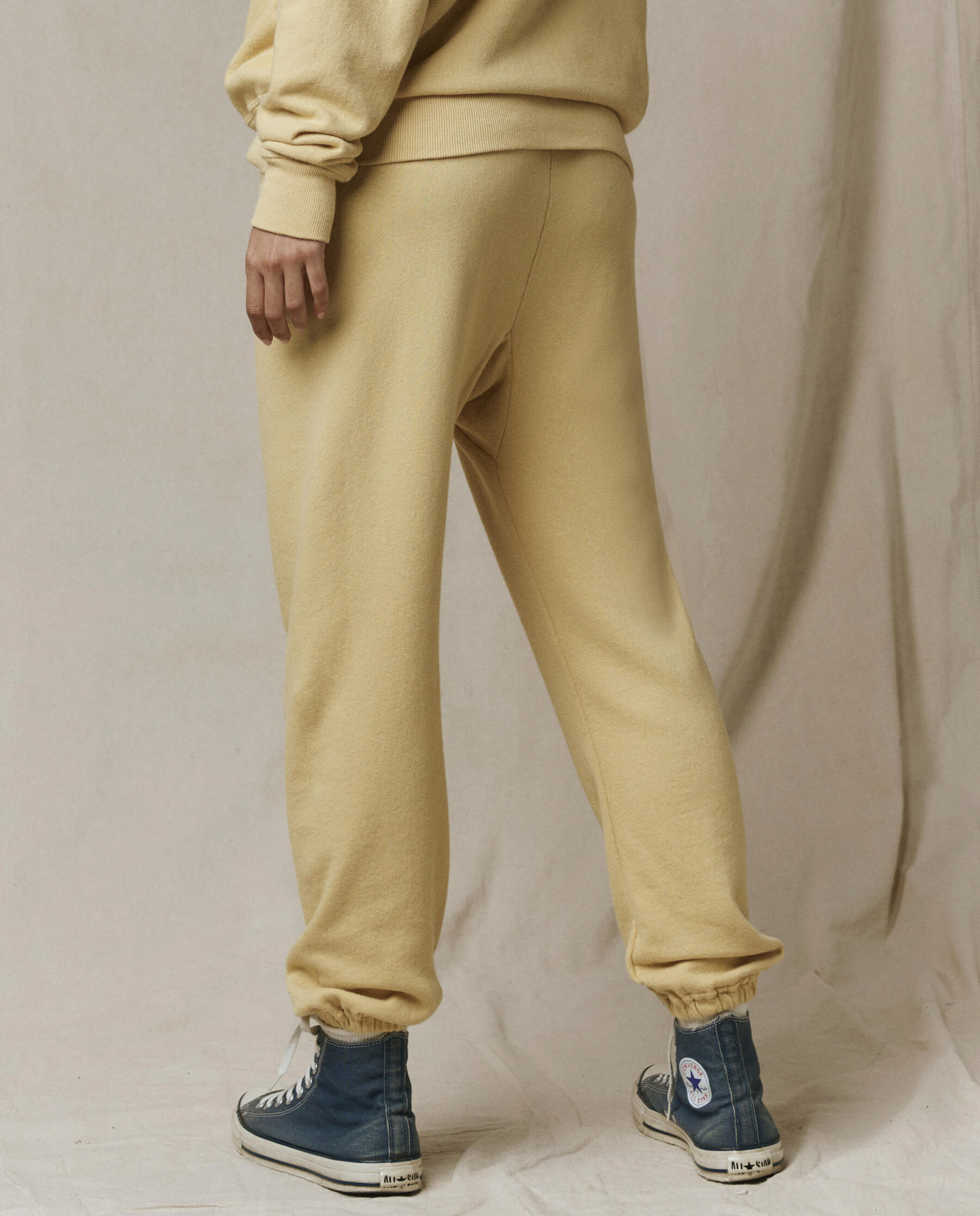 The Stadium Sweatpant. Solid -- Butter Yellow