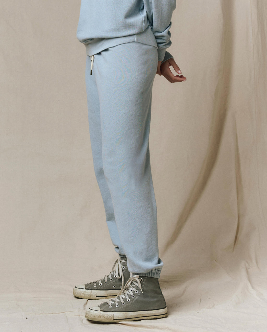 The Stadium Sweatpant. Solid -- Whisper Blue